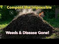 Stop Throwing Away Dead Plants and Mature Weeds! The Berkeley Hot Composting Turns Them into Safe Co