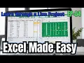 Excel Tables Filtering Sorting and Formulas Explained