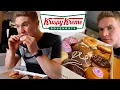 Krispy Kreme Challenge - 12 Krispy Kreme s Doughnuts in 1 MEAL CHEAT DAY
