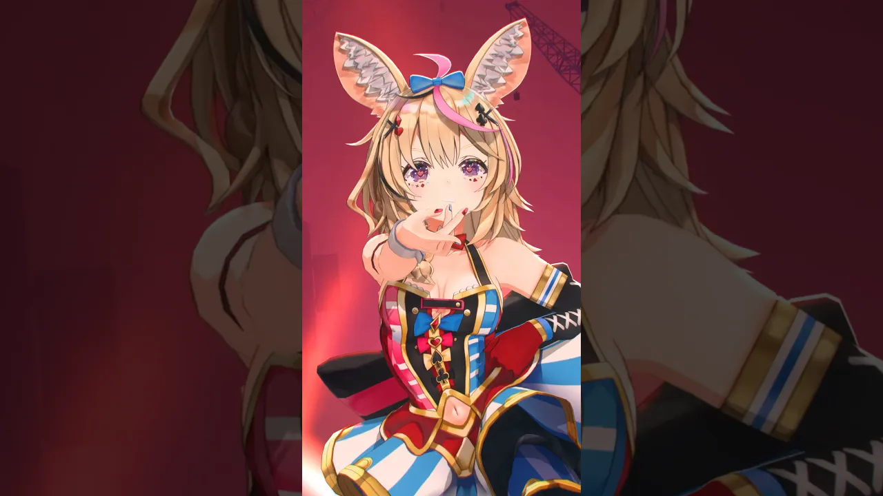 MoonaのDistortion‼️COOL‼️ポルカロイドも踊ってみた✨️ #ホロライブ #hololive #shorts #尾丸ポルカ #Vtuber