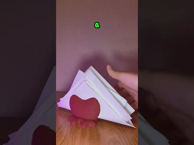 Heart Napkin Stand – Tabletop Napkin Holder video thumbnail