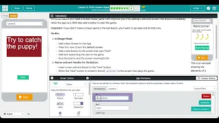 Code org Event-Driven Programming Lesson 3