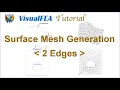 Surface Mesh Generation by 2 Edges Alogorithm