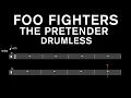 Download Lagu Foo Fighters - The Pretender - Drumless (with scrolling drum score)