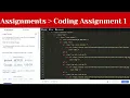 Assignments Coding Assignment 1 Logos Section