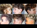 The most viral curly hair with undercut for women