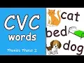 CVC Words Phonics Phase 2