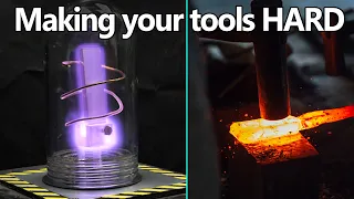Molten Salts and Plasma Turn Cheap Iron Into Strong Steel