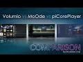 Lagu Volumio vs Moode vs Picoreplayer - Comparison