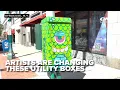 Brandon s Bright Spot The Utility Box Art Project in downtown Syracuse