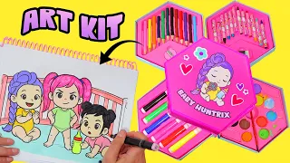 KPop Demon Hunters Baby-Style Huntrix Art Activities for Kids