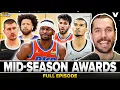 Mid-season NBA Awards SGA-Jokic-Cade P race Wemby vs Chet DPOY All-NBA teams 6th man more