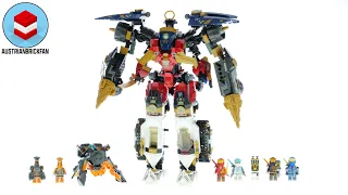 LEGO Ninjago 71765 Ninja Ultra Combo Mech - LEGO Speed Build Review