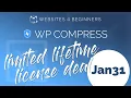 Lifetime License Deal Image Optimization WP Compress Promo