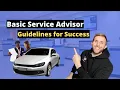 Basic Service Advisor Guide to Success