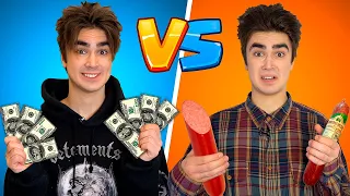 БОГАТЫЙ vs БЕДНЫЙ (бедный в гостях у богатого)