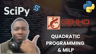 07 - Quadratic Programming Mixed Integer Linear Programming in Chemical Process Optimization