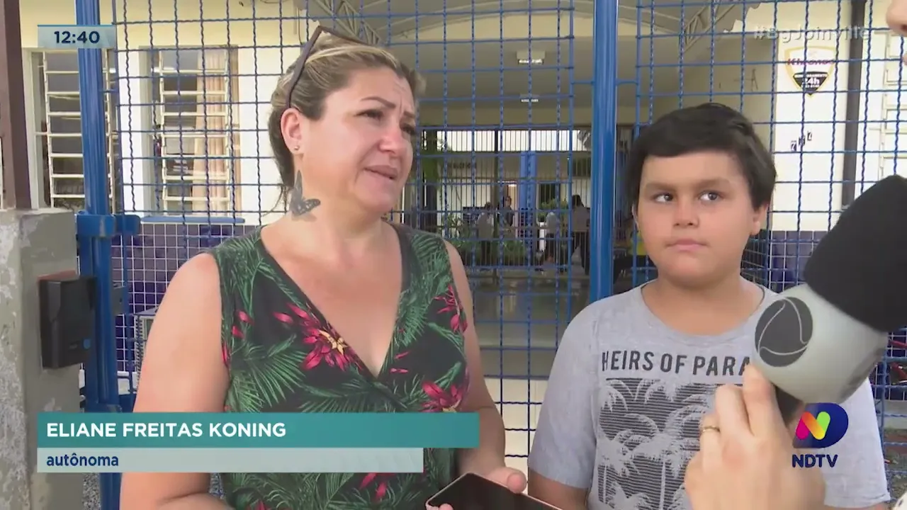 Escola municipal: pais e alunos estão preocupados com a falta de professor para aulas de inglês