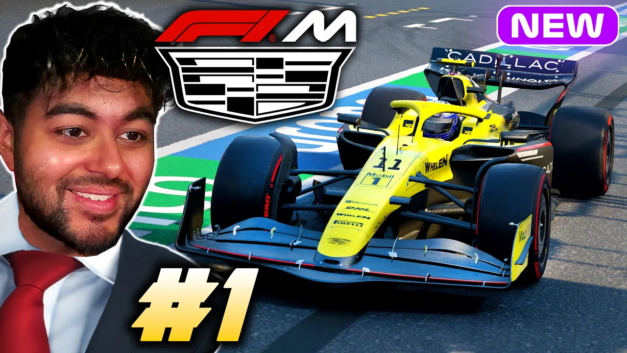 F1 Manager 25 DLC: CADILLAC Career Part 1 - A NEW Team Joins F1! F1 Manager 25 DLC: CADILLAC Career Part 1 - A NEW Team Joins F1!