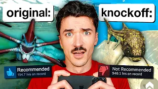 I Played The Worst KNOCK OFF Horror Games