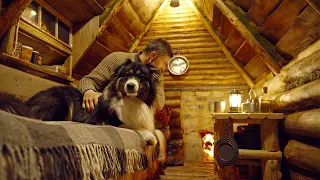 Cabin Life with My Aussie Dog. 20 Minutes of Pure Peace [No Talking]