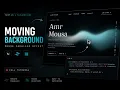 I Built a Clickable Animated Background in Next js Smooth Mouse Effects