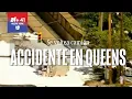 Alerta local Camion repleto de gasolina se voltea en Queens Noticiero 12 PM