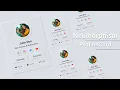 Neumorphism Profile Card Design Using HTML CSS