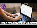 How To Load Data From MySQL Database And Show Into TextBox In C Complete Code