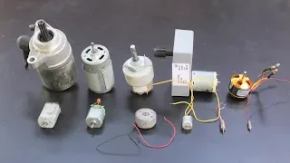 10 useful things from dc motor