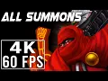 Final Fantasy VIII Remastered - All GF Summons 4k-60FPS