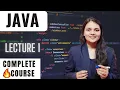 Introduction to Java Language Flowchart Lecture 1 Complete Placement Course Class 11 12