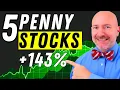 5 Penny Stocks Under 5 to Buy Now 2025
