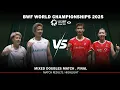Download Lagu JUARA DUNIA!! Chen Tang Jie Toh Ee Wei vs Jiang Zhen Bang Wei Ya Xin World Championships 2025– FINAL