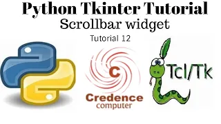 Scrollbar widget in python tkinter