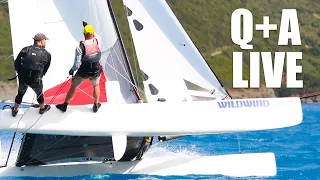 Catamaran Sailing Questions Answered | Q+A Live