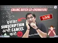 Sachin sir very ANGRY calling Batch co-ordinator in Live class Physicswallah