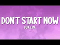 Lagu Dua Lipa - Don't Start Now (Lyrics)