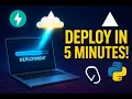 Day-1 Deploy a Live Web App in 5 Minutes FastAPI Vercel Tutorial