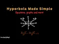 Hyperbola Explained Graphing Asymptotes Foci Standard Form - Pre-Calc Algebra I Conic Sections