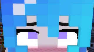 giant inflation girl gigantess minecraft 2