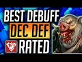 RAID Shadow Legends AOE Decrease Def Champs Rated Most important Debuff in Raid Shadow Legends