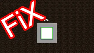 minecraft loading screen stuck at 100