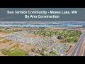 Sun Terrace Community in Moses Lake WA by Aho Construction