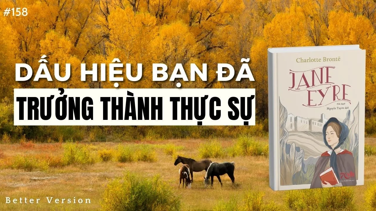 Outline Video Dấu hiệu bạn đã tự do thực sự: Chấp nhận khổ đau một cách trọn vẹn | Tiểu thuyết Jane Eyre