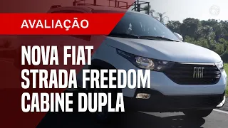NOVA STRADA FREEDOM TEM CABINE DUPLA DE VERDADE E MOTOR ÁGIL