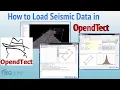 How to Load Seismic Data in OpendTect