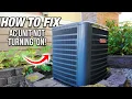 How To Fix An AC Unit That Is Not Turning ON TOP 3 REASONS WHY DIY