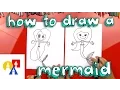 How To Draw A Mermaid