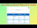 Part-2 Modern JTable Search in Java Swing Custom UI Design
